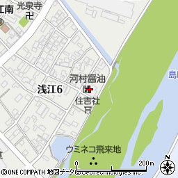 河村醤油周辺の地図