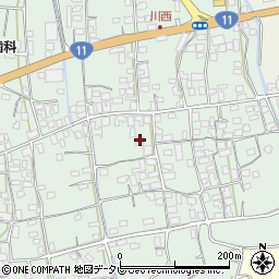 愛媛県四国中央市豊岡町長田200-1周辺の地図