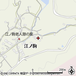 和歌山県日高郡由良町江ノ駒330周辺の地図