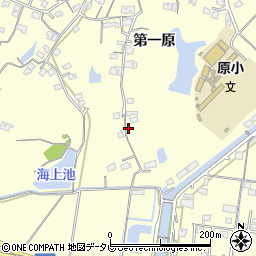 山口県宇部市東須恵第一原3203周辺の地図