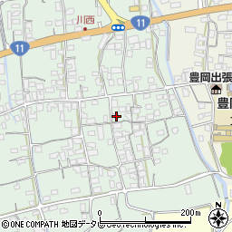 愛媛県四国中央市豊岡町長田98周辺の地図