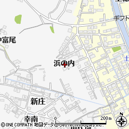 山口県柳井市新庄浜の内周辺の地図
