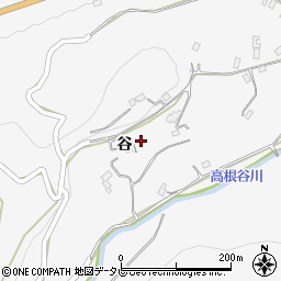 徳島県名西郡神山町神領谷周辺の地図