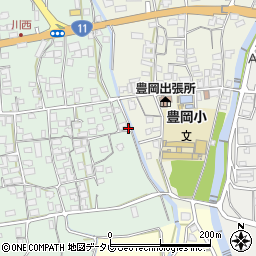 愛媛県四国中央市豊岡町長田84周辺の地図