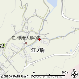 和歌山県日高郡由良町江ノ駒333-2周辺の地図