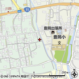 愛媛県四国中央市豊岡町長田83周辺の地図