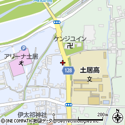 愛媛県四国中央市土居町土居293周辺の地図
