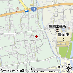 愛媛県四国中央市豊岡町長田90-5周辺の地図