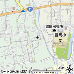 愛媛県四国中央市豊岡町長田81周辺の地図