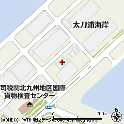 九州菱倉運輸　北九州営業所周辺の地図