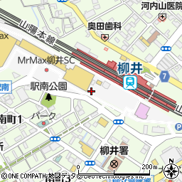 八剣伝 柳井店周辺の地図