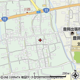 愛媛県四国中央市豊岡町長田95周辺の地図