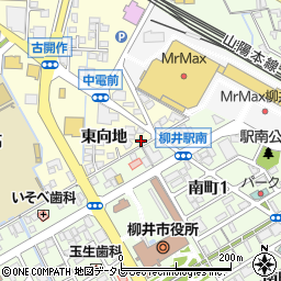 山口県柳井市古開作703周辺の地図