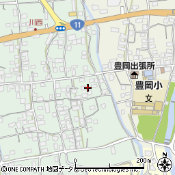 愛媛県四国中央市豊岡町長田89周辺の地図