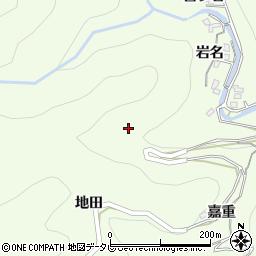 徳島県徳島市飯谷町岩名25周辺の地図