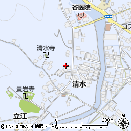 徳島県小松島市立江町清水154周辺の地図