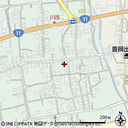 愛媛県四国中央市豊岡町長田100周辺の地図