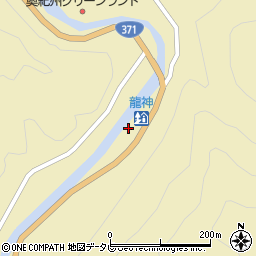 「道の駅」龍神公衆トイレ周辺の地図
