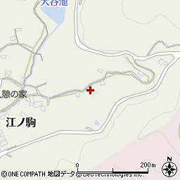 和歌山県日高郡由良町江ノ駒314周辺の地図