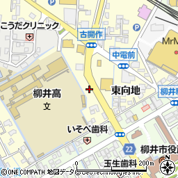 山口県柳井市古開作655-6周辺の地図