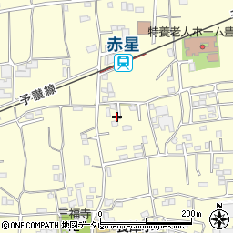 愛媛県四国中央市土居町津根周辺の地図