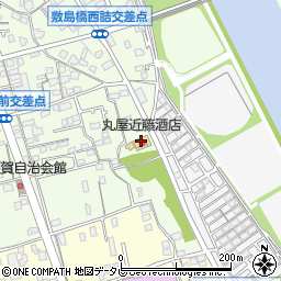 丸屋近藤酒店周辺の地図
