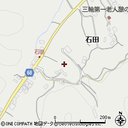 山口県光市三輪石田周辺の地図