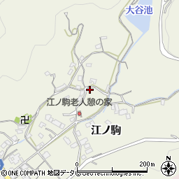 和歌山県日高郡由良町江ノ駒217-4周辺の地図