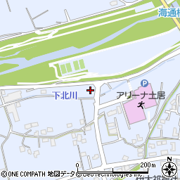 愛媛県四国中央市土居町土居1841周辺の地図