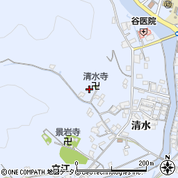 徳島県小松島市立江町清水132周辺の地図