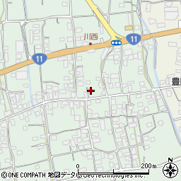 愛媛県四国中央市豊岡町長田391周辺の地図