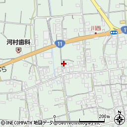 愛媛県四国中央市豊岡町長田219周辺の地図