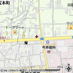 株式会社岡崎工務店　新居浜支店周辺の地図