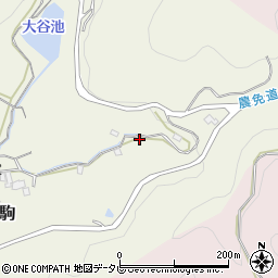 和歌山県日高郡由良町江ノ駒310周辺の地図