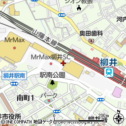 山口銀行ミスターマックス柳井ショッピングセンター ＡＴＭ周辺の地図