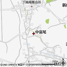 山口県柳井市新庄中富尾2703周辺の地図