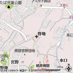 山口県柳井市柳井（野地）周辺の地図
