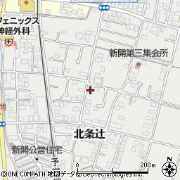 愛媛県松山市北条辻822-3周辺の地図