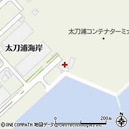 福岡県北九州市門司区太刀浦海岸周辺の地図