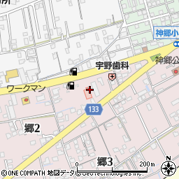 矢野整形外科医院周辺の地図