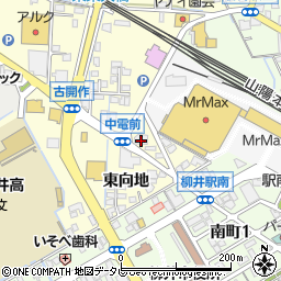 ソフトバンク柳井中央周辺の地図