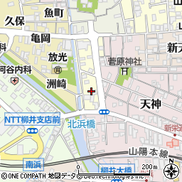山口県柳井市土手町3周辺の地図