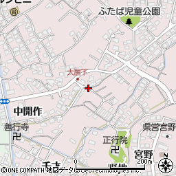 山口県柳井市柳井大屋周辺の地図