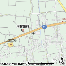 愛媛県四国中央市豊岡町長田894周辺の地図