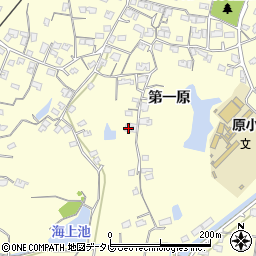 山口県宇部市東須恵第一原3165周辺の地図