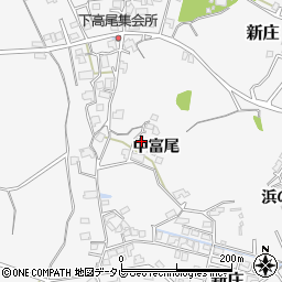 山口県柳井市新庄中富尾2706周辺の地図