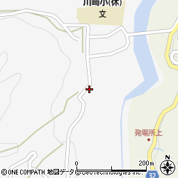 徳島県三好市池田町川崎寺ノ上177周辺の地図