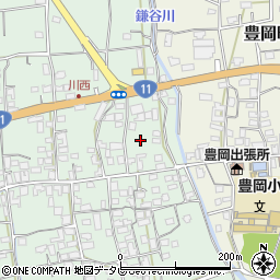 愛媛県四国中央市豊岡町長田410周辺の地図