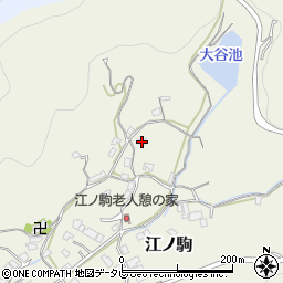 和歌山県日高郡由良町江ノ駒211周辺の地図