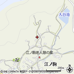和歌山県日高郡由良町江ノ駒170周辺の地図
